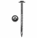 Hafele Cabinet Installation Screw, Round Washer Head, #3 Square Round Washer Head, Length #10 x 3 1/2"; White, Bulk Pack, Item# 010.89.703, 01089703, 010-89-703