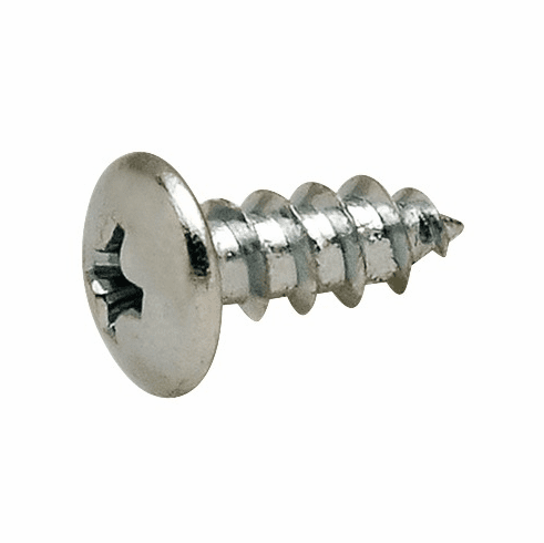 Hafele Pan Head Screws, #2 Phillips Drive, Length: #8 x 7/16, black, Item# 013.09.300, 01309300, 013-09-300