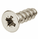 Hafele Euro screw, Varianta with #2 Pozi Drive, For drill holes with  3mm, Length: (17/32") 15 mm, Item# 013.15.626, 01315626, 013-15-626
