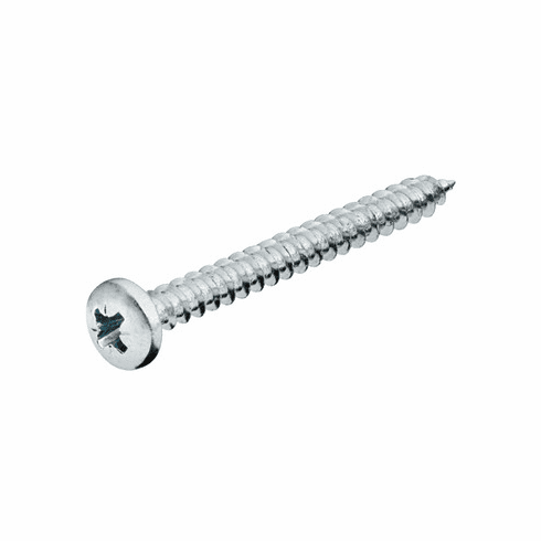 Hafele Chipboard screw, Hospa, Pan Head, PZ, Fully Threaded, Galvanized, Quality screws packed in specially designed dispenser boxes, Length: 35 mm, thread Diameter:: 4.5 mm, Item# 015.71.955, 01571955, 015-71-955