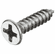 Hafele Sheet Metal Screw, Countersunk Head, Cross Slot PH, DIN 7982, Fully threaded, PH2, thread  4 mm, length: 5 mm, Item# 020.05.210, 02005210, 020-05-210
