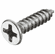 Hafele Sheet Metal Screw, Countersunk Head, Cross Slot PH, DIN 7982, Fully threaded, PH2, thread Ø 4 mm, length: 6 mm, Item# 020.05.211, 02005211, 020-05-211