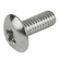 Hafele End Screw, PZ2 Cross Slot, Steel, M4, Nickel-plated, length L: 8 mm, Item# 020.92.711, 02092711, 020-92-711
