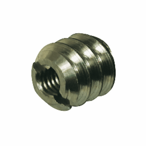 Hafele Screw-In Socket, with Screwdriver Slot, External thread : 8mm, internal thread: M4, length: 10mm, Item# 030.00.119, 03000119, 030-00-119