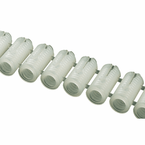 Hafele Strip of Spreading Dowels, Plastic, Drill Hole : 5 mm, length: 11 mm, Item# 042.98.060, 04298060, 042-98-060