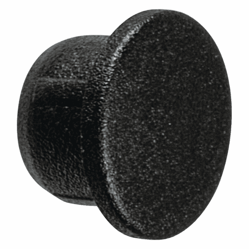 Hafele Cover Cap, for push fitting into blind hole, For push fitting, black, Item# 045.00.357, 04500357, 045-00-357