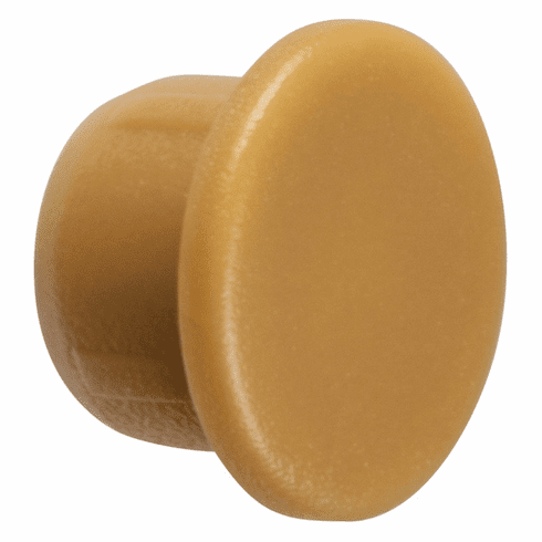 Hafele Cover Cap, for push fitting into blind hole, For push fitting, brown beige, Item# 045.00.409, 04500409, 045-00-409
