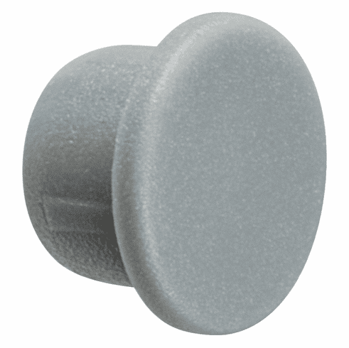 Hafele Cover Cap, for push fitting into blind hole, For push fitting, window gray, Item# 045.00.557, 04500557, 045-00-557