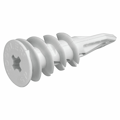 Hafele Self-Drilling Drywall Anchor, SnapSkru® SP Regular, 100/pk, Item# 051.18.050, 05118050, 051-18-050
