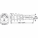 Hafele Self-Drilling Drywall Anchor, SnapSkru® SP Regular, 100/pk, Item# 051.18.050, 05118050, 051-18-050
