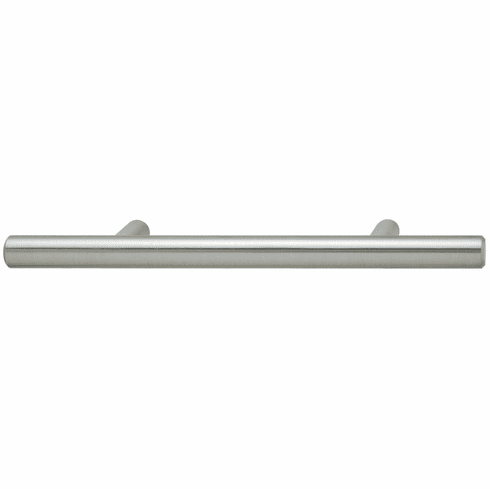 Hafele Bar Handle, Steel, Elemental Collection, Stainless steel look, 96 mm CTC, Item# 101.20.751, 10120751, 101-20-751