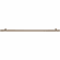 Hafele Bar Handle, Steel, Elemental Collection, Stainless steel look, 562 mm CTC, Item# 101.20.757, 10120757, 101-20-757