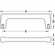 Hafele Zinc, Harmony Collection, 96 mm CTC, brushed nickel, Item# 101.73.662, 10173662, 101-73-662