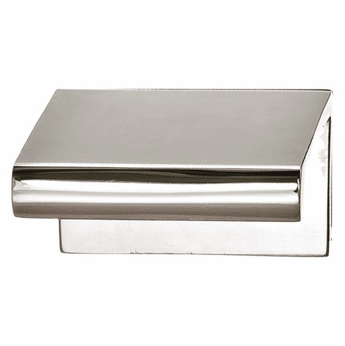 Hafele Handle, Aluminum, Tab Collection, Brass, polished chrome, 16 mm CTC, Item# 103.20.230, 10320230, 103-20-230