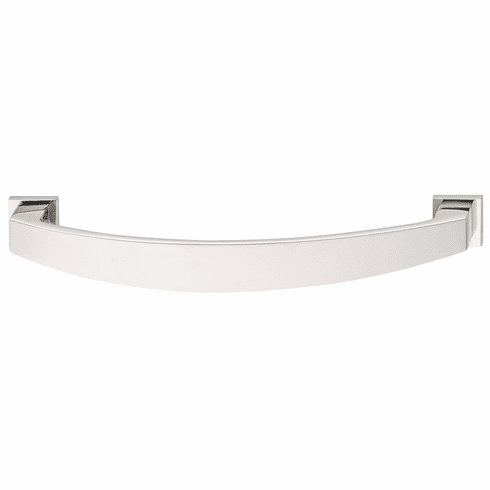 Hafele Handle, Zinc alloy, Arco Collection, Polished nickel plated, hole spacing: 128 mm, Item# 103.30.705, 10330705, 103-30-705