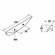 Hafele Handle, Zinc, Black matt, Item# 104.66.300, 10466300, 104-66-300