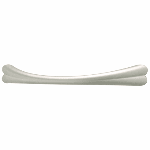 Hafele Handle, Matt Nickel, Zinc, 128 mm CTC, Item# 104.78.602, 10478602, 104-78-602