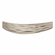 Hafele Handle, Zinc, Strata Collection, Matt Nickel, 96 mm CTC, Item# 104.96.651, 10496651, 104-96-651