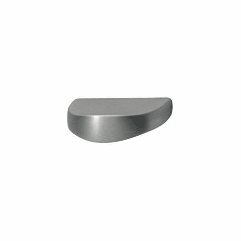 Hafele Handle, Zinc, Lago di Como Collection, Stainless steel look, Item# 105.43.400, 10543400, 105-43-400