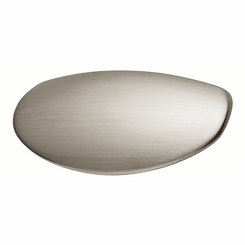 Hafele Cup Handle, Zinc, Caress Collection, Satin nickel, Item# 105.49.620, 10549620, 105-49-620