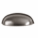 Hafele Cup Handle, Zinc, Bungalow Collection, Matt nickel, Item# 105.61.600, 10561600, 105-61-600