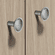 Hafele Knob, Zinc, Eclipse Collection, Matt black, Item# 106.65.350, 10665350, 106-65-350