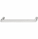 Hafele Handle, Zinc, Hfele Design model H2125, brushed nickel, 96 mm CTC, Item# 106.69.120, 10669120, 106-69-120