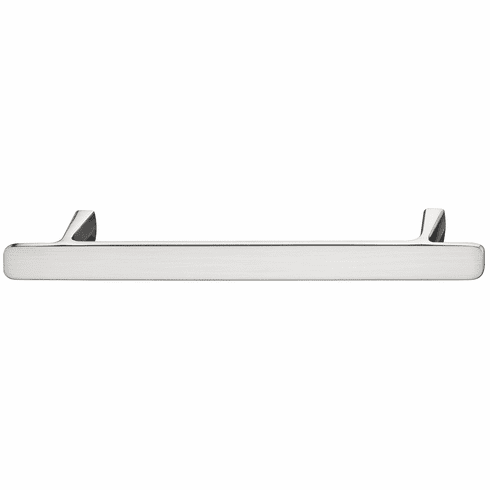Hafele Handle, Zinc, Hfele Design model H2115, brushed nickel, 128 mm CTC, Item# 106.69.170, 10669170, 106-69-170