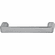 Hafele Handle, Zinc, Studio Collection, Polished chrome, 128 mm CTC, Item# 106.69.205, 10669205, 106-69-205