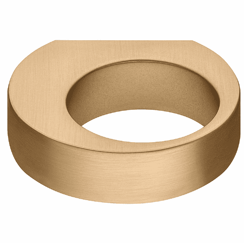 Hafele Knob, Zinc alloy, Häfele Design Model H2150, matt gold, Item# 106.70.136, 10670136, 106-70-136