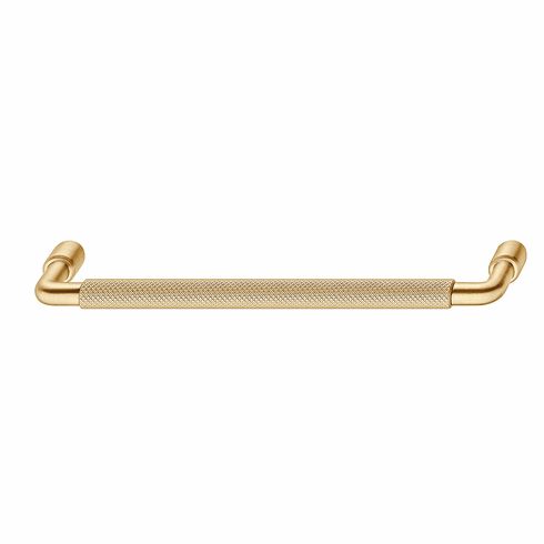 Hafele Handle, Zinc, Corvo (H2305) Collection, satin/brushed gold, 192 mm CTC, Item# 106.70.403, 10670403, 106-70-403