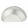 Hafele Handle, Zinc, Corvo (H2315) Collection, satin/brushed nickel, Item# 106.70.421, 10670421, 106-70-421