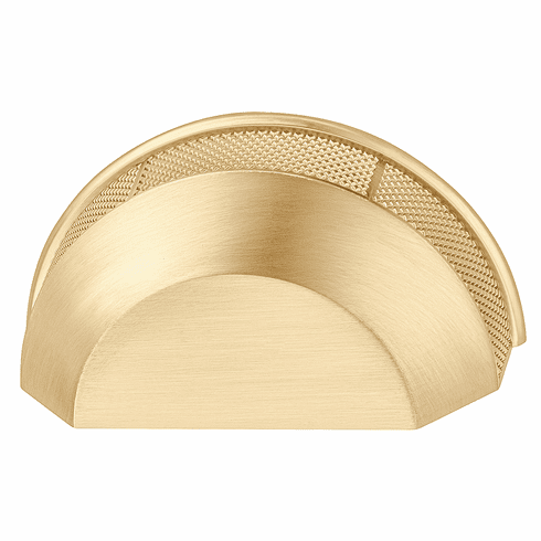 Hafele Handle, Zinc, Corvo (H2315) Collection, satin/brushed gold, Item# 106.70.422, 10670422, 106-70-422