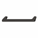 Hafele Handle, Zinc, Svelte (H2330) Collection, matt black, 160 mm CTC, Item# 106.70.432, 10670432, 106-70-432