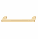 Hafele Handle, Zinc, Svelte (H2330) Collection, satin/brushed gold, 96 mm CTC, Item# 106.70.450, 10670450, 106-70-450