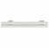 Hafele Handle, Zinc, Ozark (H2360) Collection, satin/brushed nickel, 128 mm CTC, Item# 106.70.490, 10670490, 106-70-490