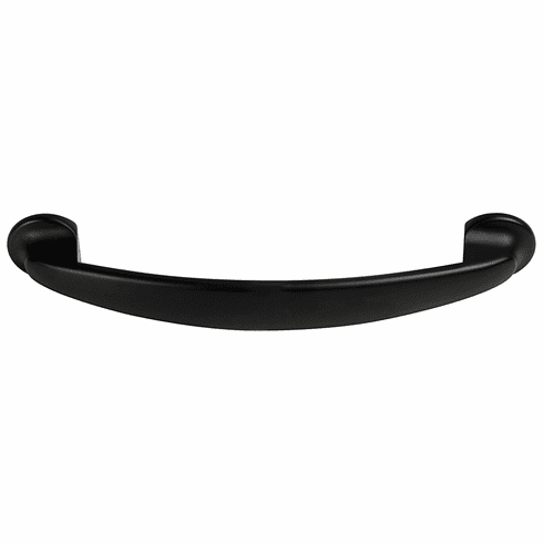 Hafele Handle, Zinc, Carmel Collection, Matt black, 128 mm CTC, Item# 107.18.363, 10718363, 107-18-363