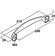 Hafele Handle, Zinc, Carmel Collection, Matt black, 288 mm CTC, Item# 107.18.368, 10718368, 107-18-368