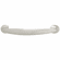 Hafele Handle, Zinc, Carmel Collection, Stainless steel look, 128 mm CTC, Item# 107.18.613, 10718613, 107-18-613