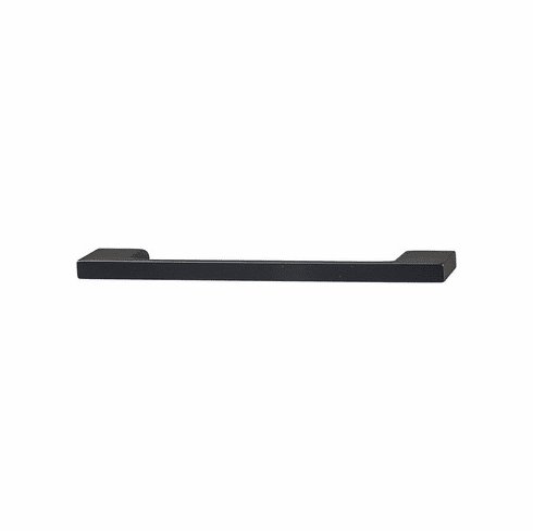 Hafele Handle, Zinc, Black matt, 128 mm CTC, Item# 108.76.250, 10876250, 108-76-250