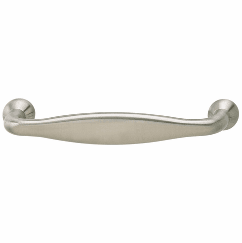 Hafele Handle, Satin Nickel, Zinc, Lago di Como Collection, 96 mm CTC, Item# 109.78.651, 10978651, 109-78-651
