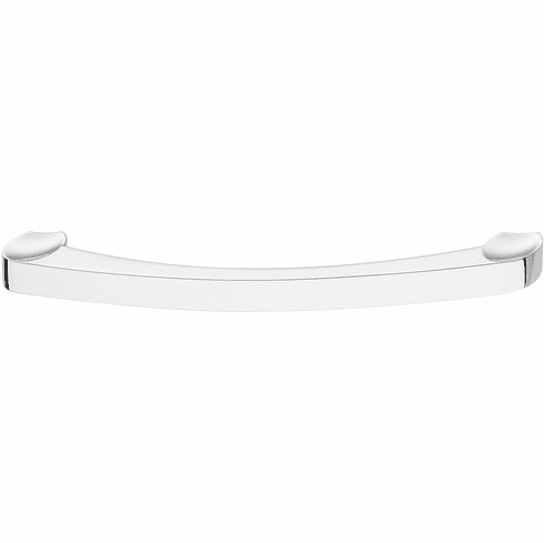 Hafele Handle, Zinc, Nouveau Collection, Polished chrome, 160 mm CTC, Item# 110.34.286, 11034286, 110-34-286