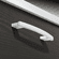 Hafele Handle, Zinc, Nouveau Collection, Brushed Nickel, Item# 110.34.627, 11034627, 110-34-627