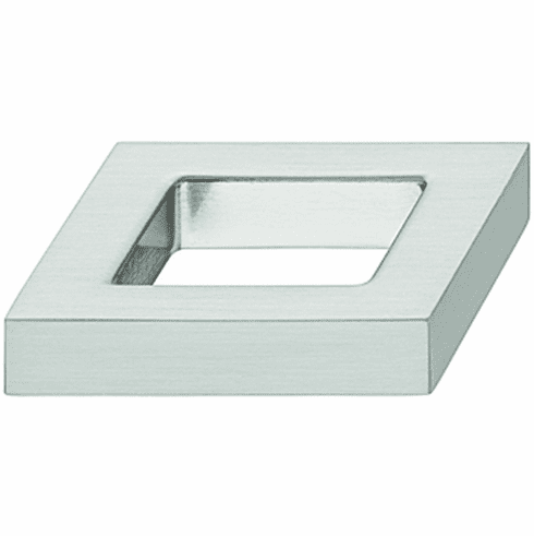 Hafele Handle, Zinc, Nouveau Collection, Brushed nickel, Item# 110.34.671, 11034671, 110-34-671