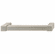 Hafele Handle, Matt Nickel, Steel & Zinc, 128 mm CTC, Item# 111.01.002, 11101002, 111-01-002