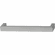 Hafele Handle, Zinc, TAG Modern Collection, matt aluminum; 128 CTC, Item# 111.95.101, 11195101, 111-95-101