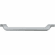 Hafele Handle, Zinc, Elite Collection, matt aluminum, Item# 111.95.151, 11195151, 111-95-151