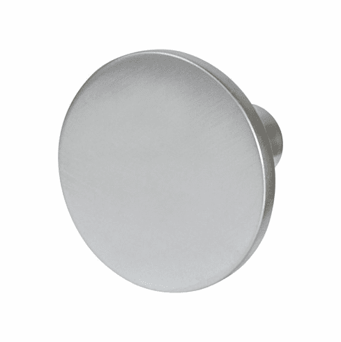 Hafele Knob, Elite, zinc, matt aluminum, 106ZN65, 8-32
