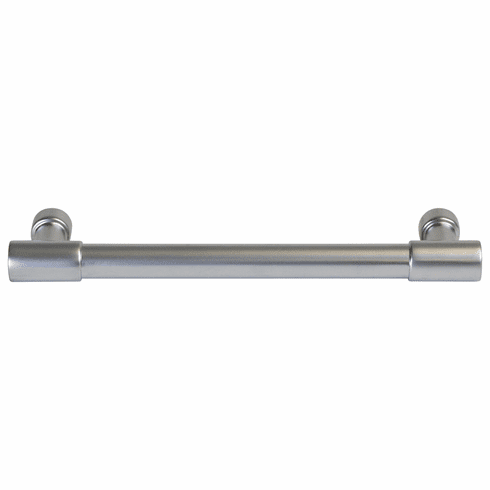Hafele Handle, Zinc, Elite Traditional, Matt aluminum, 128 mm CTC, Item# 111.95.331, 11195331, 111-95-331