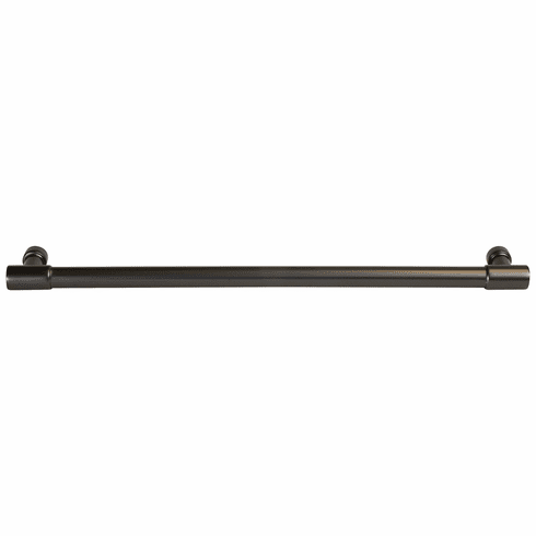 Hafele Handle, Zinc, Elite Traditional, slate gray; 256 mm CTC, Item# 111.95.345, 11195345, 111-95-345